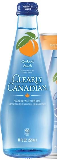 CLECAN SPARKLING WATER PEACH 325ml