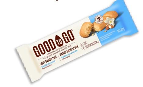 GTG SOFT BAKED BAR VAN/ALMOND 40g