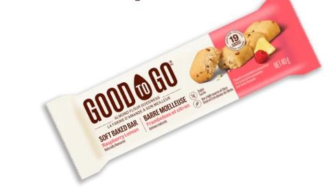 GTG SOFT BAKED BAR RASP LEMON 40g