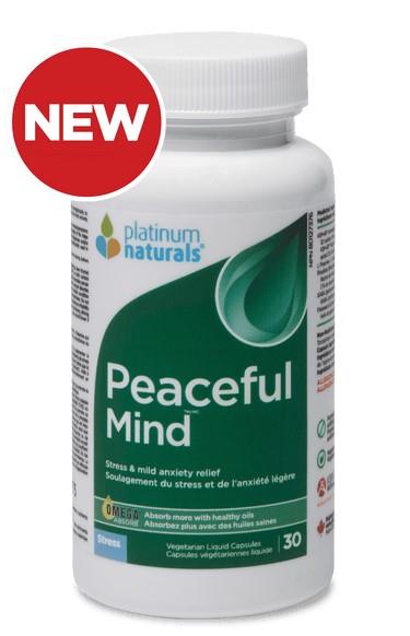 PLATINUM PEACEFUL MIND  30 VCAPS