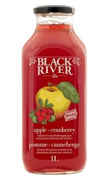 BLK RIVER JUICE APPLE&CRAN 1L