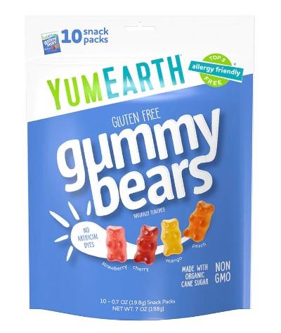 YUMEARTH GUMMY BEARS  10x20g