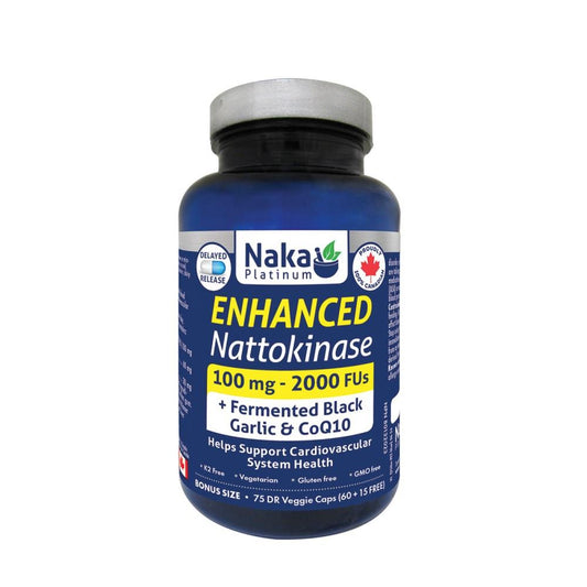 NAKA NATTOKINASE ENHANCED 75 CAPS
