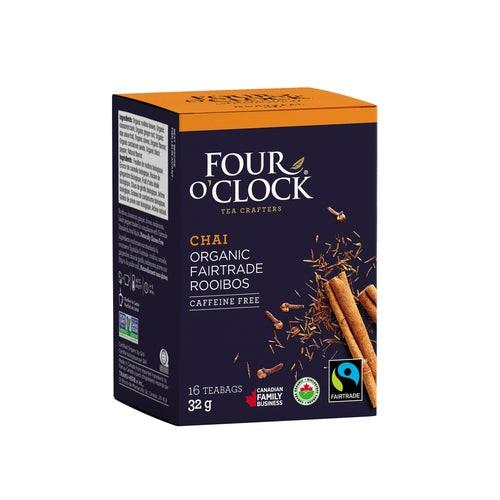 CHAI ROOIBOS TEA - 16 TEA BAGS