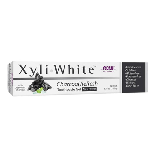 NOW TOOTHPASTE CHARCOAL REFRES 181g