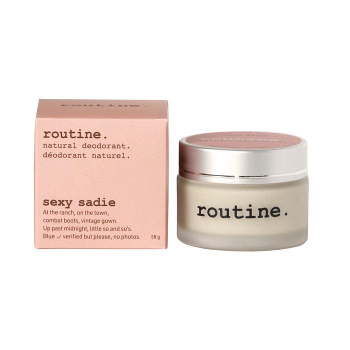 ROUTINE DEODORANT JAR - SEXY SADIE / 58g