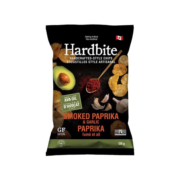 HARDBITE CHIPS SMOKED PAPRIKA & GARLIC - 128g