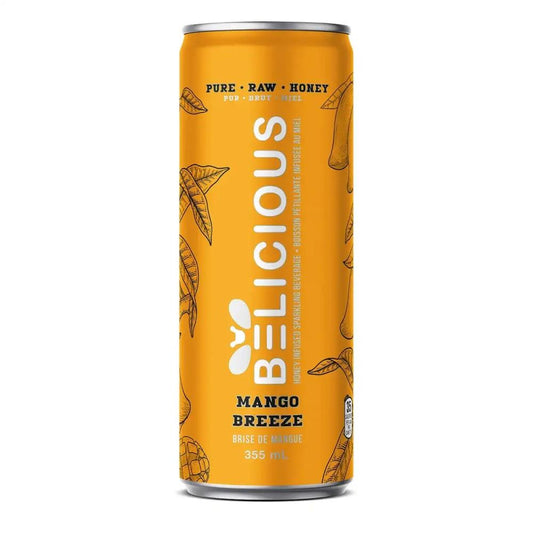 MANGO BREEZE SPARKLING BEVERAGE - 355ml