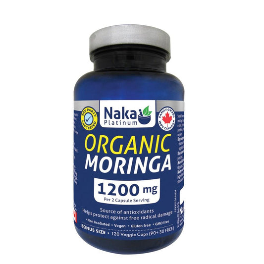 MORINGA [ORGANIC] - 600mg / 120 CAPSULES