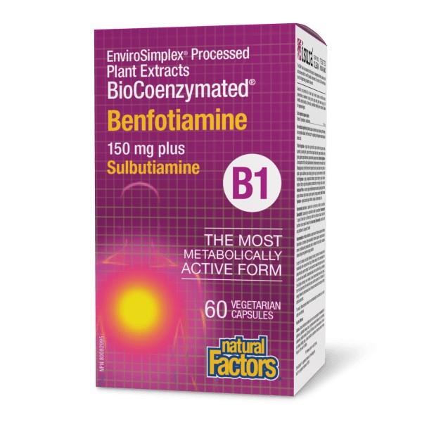 B1 BENFOTIAMIME - 110mg / 60 CAPSULES