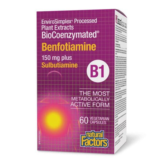 B1 BENFOTIAMIME - 110mg / 60 CAPSULES