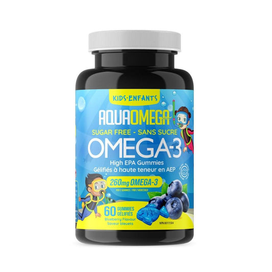 OMEGA-3 KIDS HIGH EPA - BLUEBERRY / 60 GUMMIES