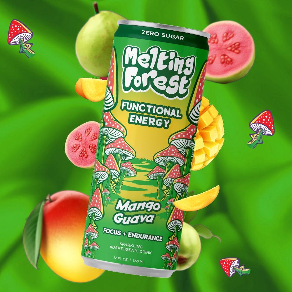 MUSHROOM ENERGY - MANGO GUAVA / 355ml