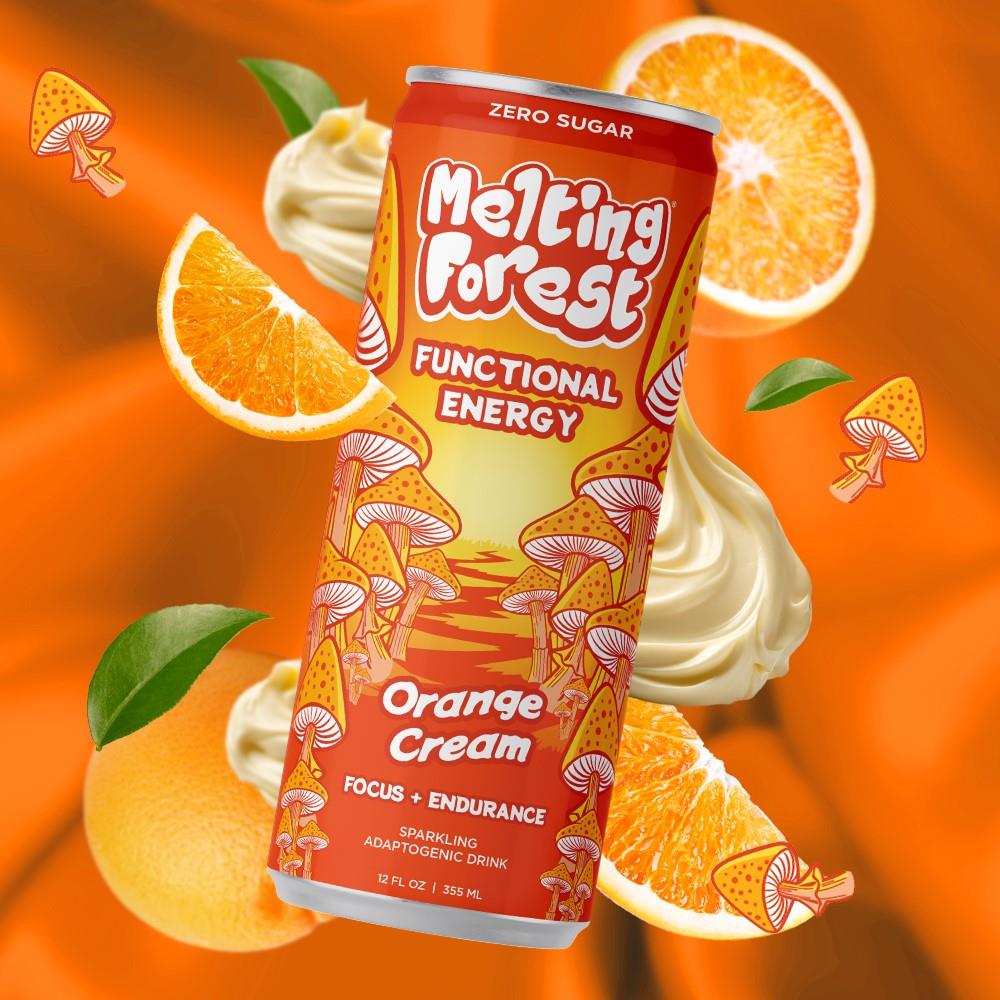 MUSHROOM ENERGY - ORANGE CREAM / 355ml