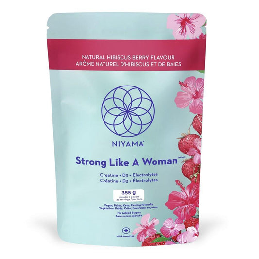 CREATINE + D3 & ELECTROLYTES - HIBISCUS BERRY / 355g