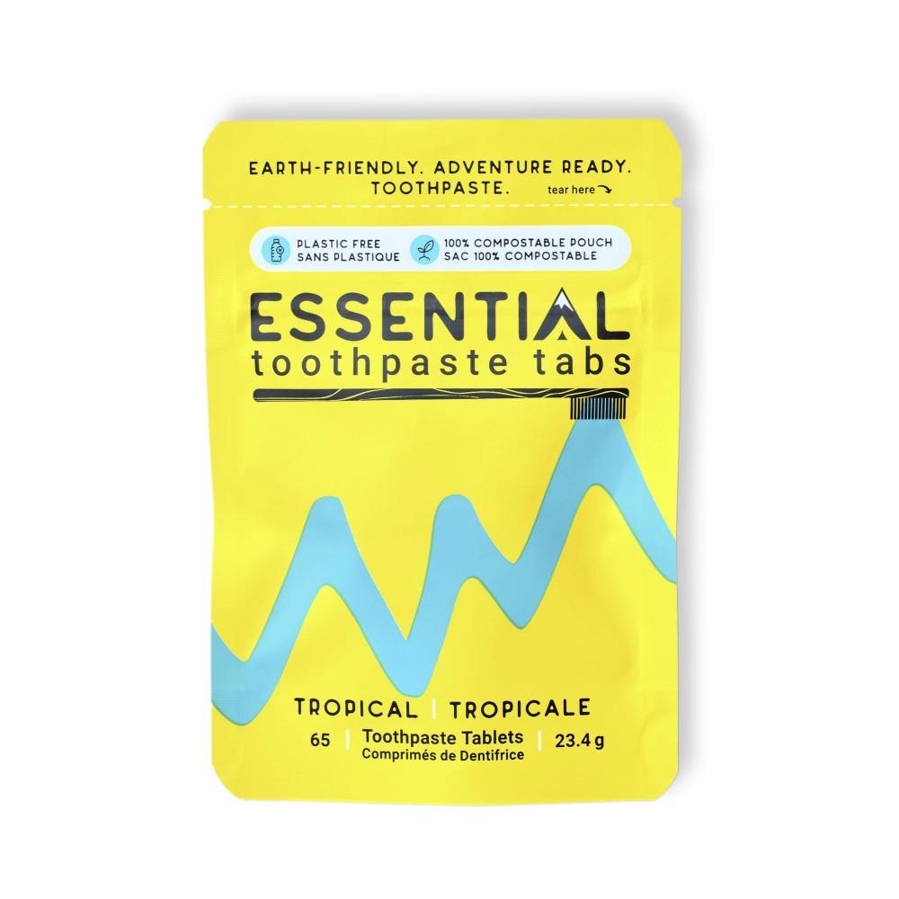 TOOTHPASTE TABLETS - TROPICAL / 65 TABS