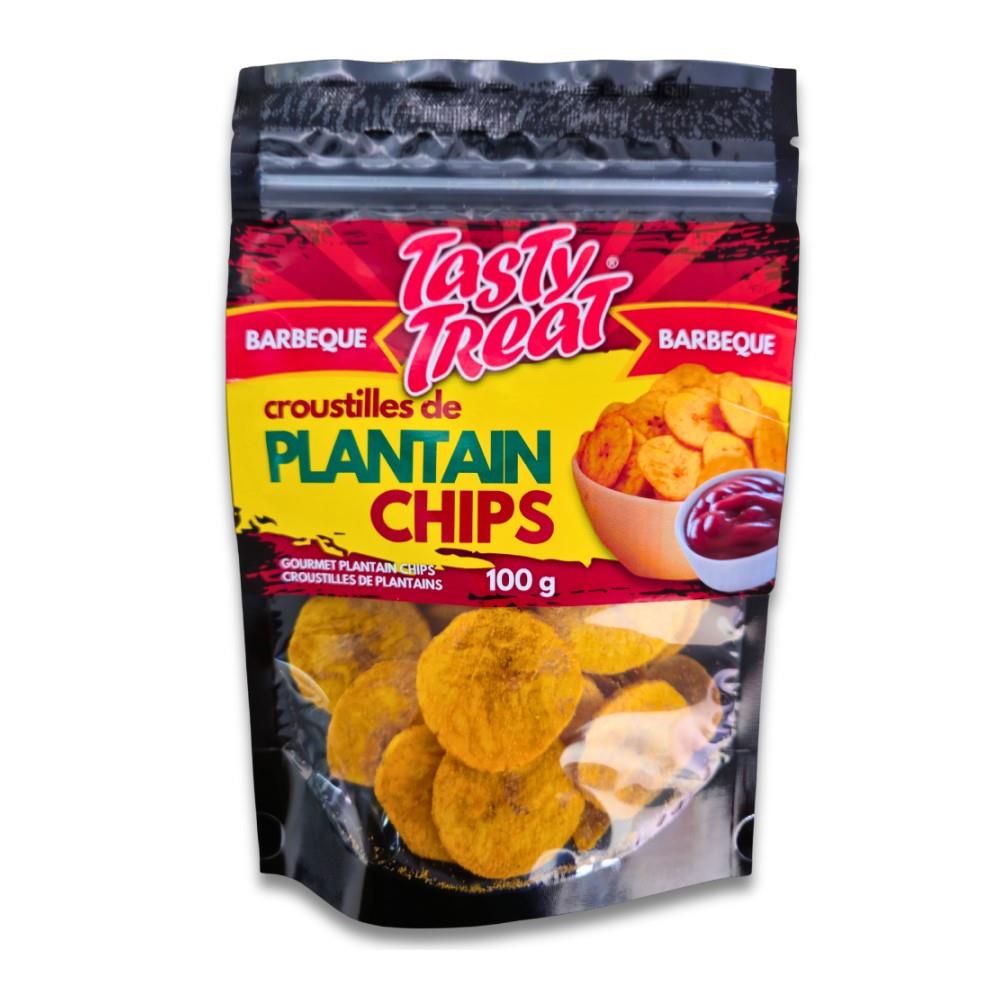 PLANTAIN CHIPS - BARBEQUE / 100g
