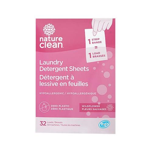 LAUNDRY DETERGENT SHEETS - WILDFLOWER / 32 STRIPS