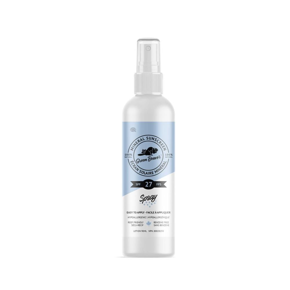 GREEN BEAVER SUNSCREEN SPRAY - 27 SPF / 90ml