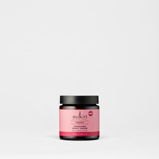 SUKIN NIGHT ENRICHING NIGHT CREAM ROSEHIP 120ML