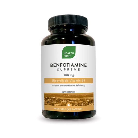 VITAMIN B1 BENFOTIAMINE SUPREME - 100mg / 60 CAPSULES