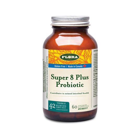 FLORA PROBIOTIC SUPER 8 PLUS - 60 VCAPS