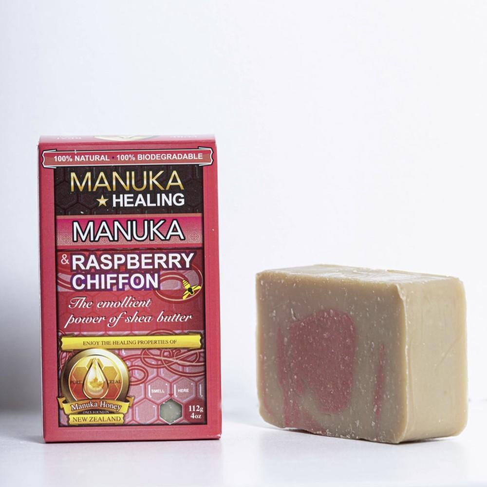 SOAP - MANUKA HONEY & RASPBERRY CHIFFON / 120g