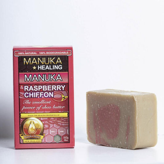 SOAP - MANUKA HONEY & RASPBERRY CHIFFON / 120g