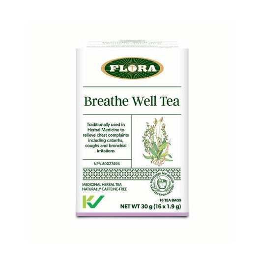 FLORA TEA BREATHE WELL - 16 TBAGS
