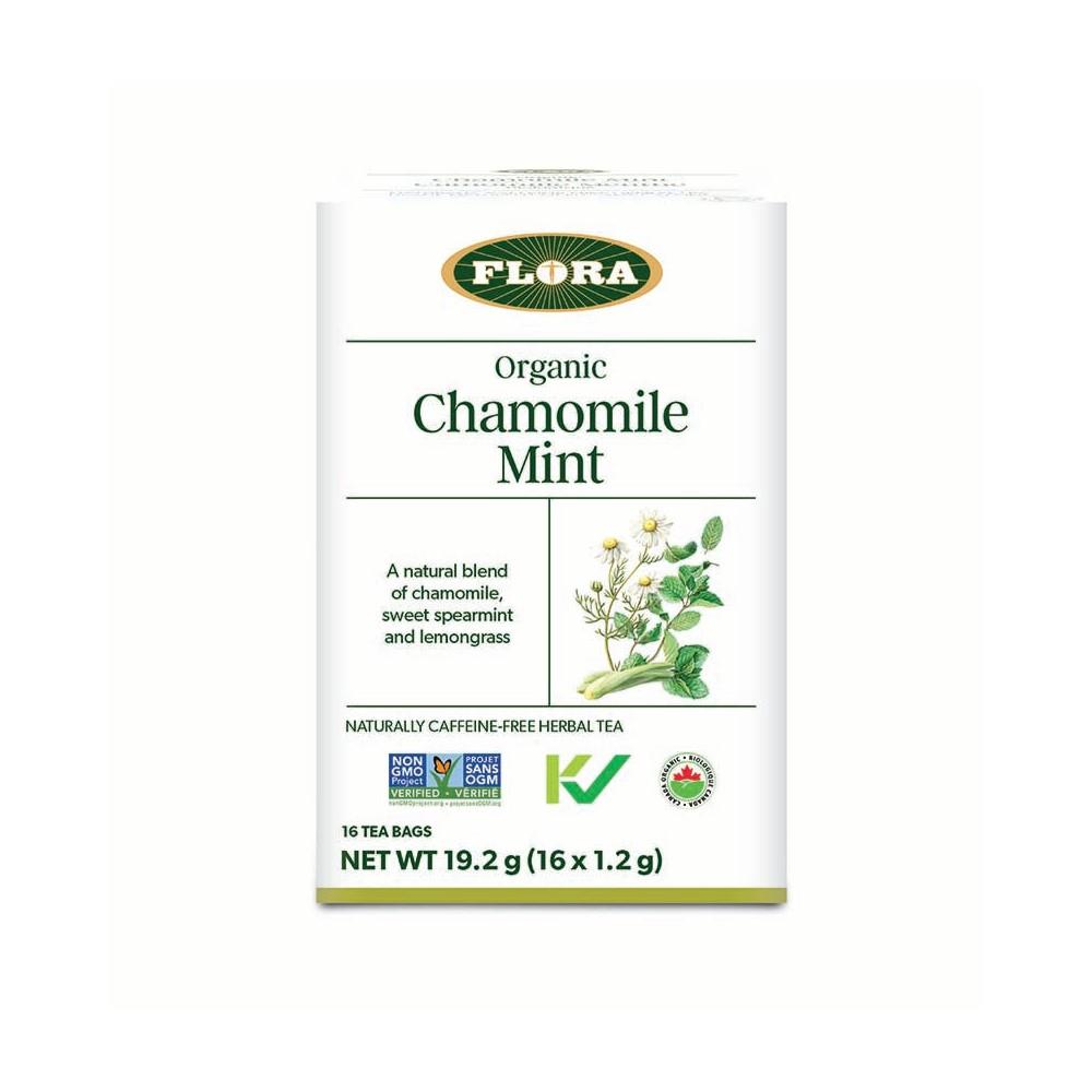 FLORA TEA CHAMOMILE MINT - 16 TBAGS