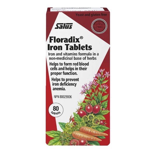 Salus Floradix Iron -  80 tabs