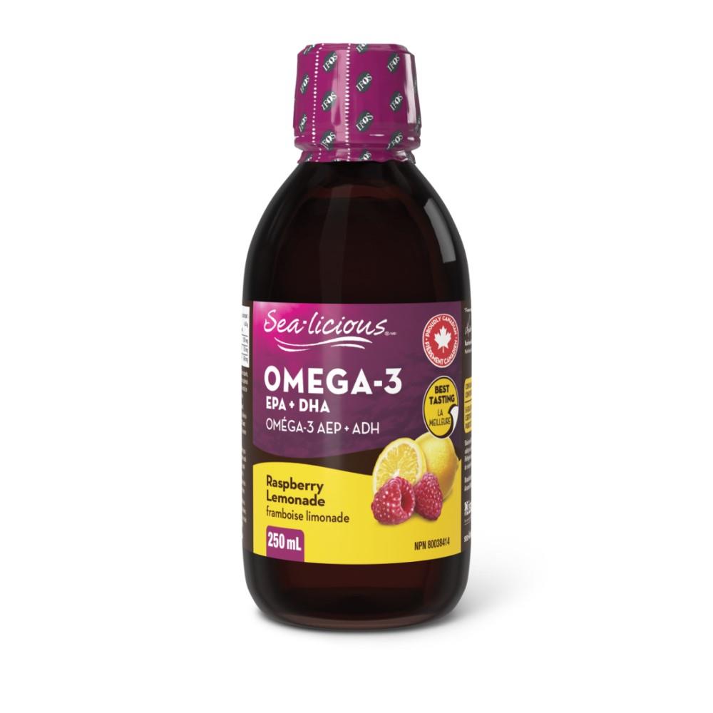 OMEGA-3 - RASPBERRY LEMONADE / 250ml
