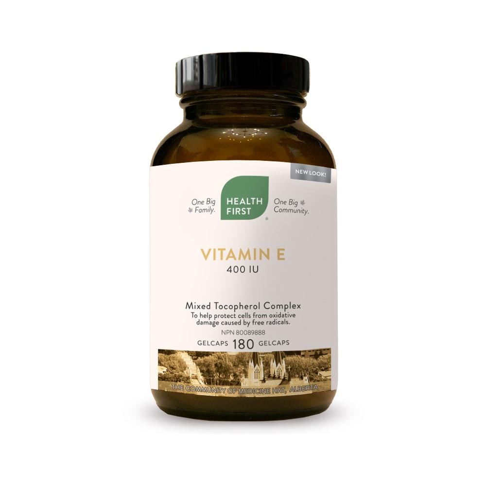 Vitamin E Mixed Tocopherol - 400IU / 180 Gel Capsules