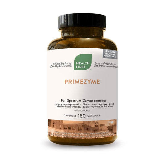 Primezyme Digestive Enzyme - 180 Capsules