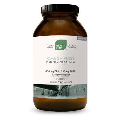 Omega-First Super Strength - 1200 mg / 120 Gel Capsules