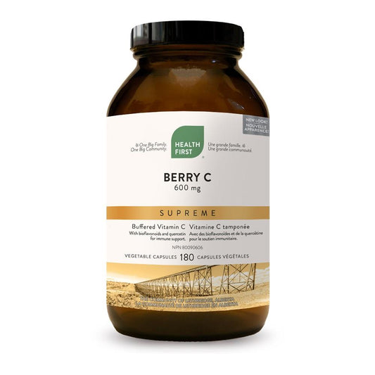 Berry-C Supreme - 600 mg / 180 Vegetarian Capsules