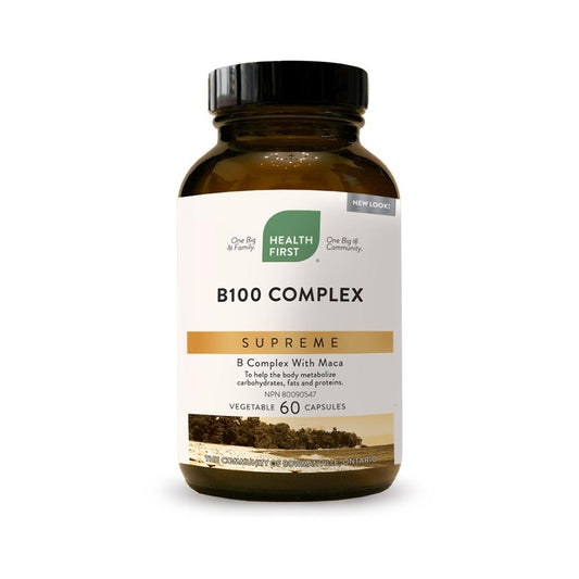 B-100 Supreme with Maca - 60 Vegetarian Capsules