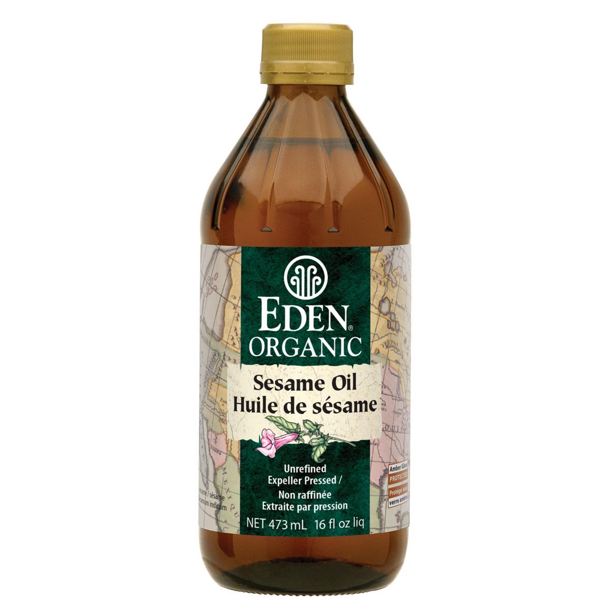 EDEN ORGANIC SESAME OIL ORGANIC, 473ML