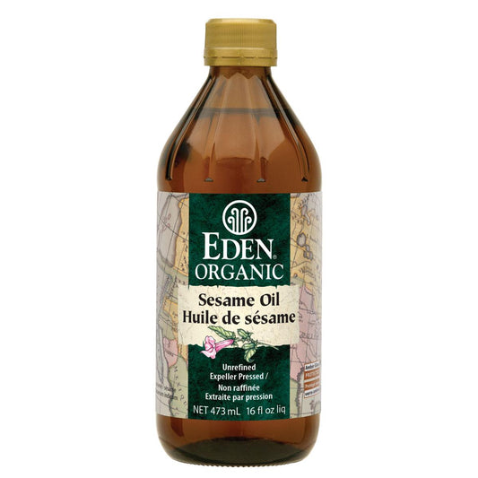 EDEN ORGANIC SESAME OIL ORGANIC, 473ML