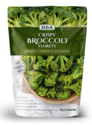 DJ&A BROCCOLI FLORETS CRISPY 45G