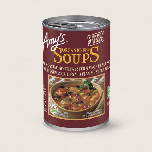 ORGANIC FIRE ROASTED SOUTHWEST VEGETABLE SOUP - 398ml