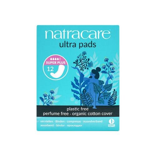 NATRACARE ULTRA PADS - SUPER PLUS / 12 PADS