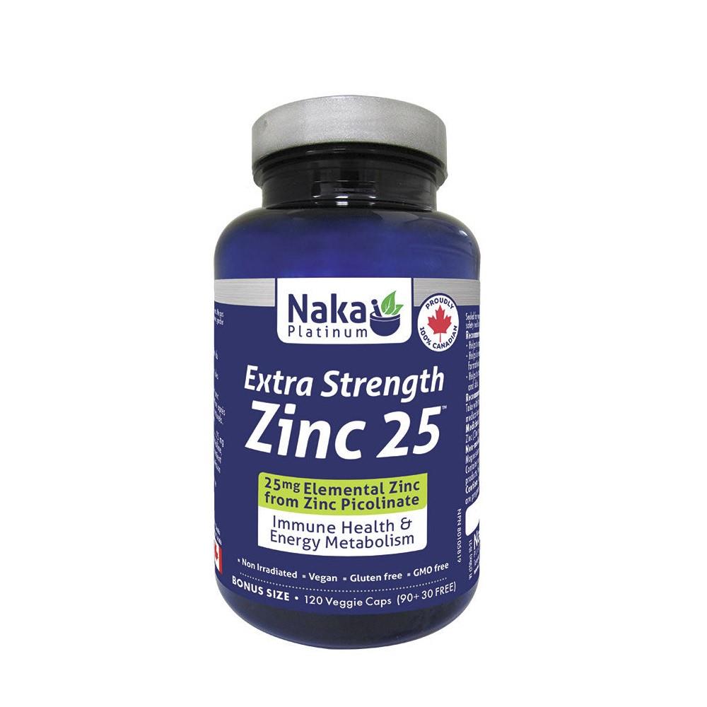 ZINC 25 ZINC PICOLINATE - 25mg / 120 CAPSULES
