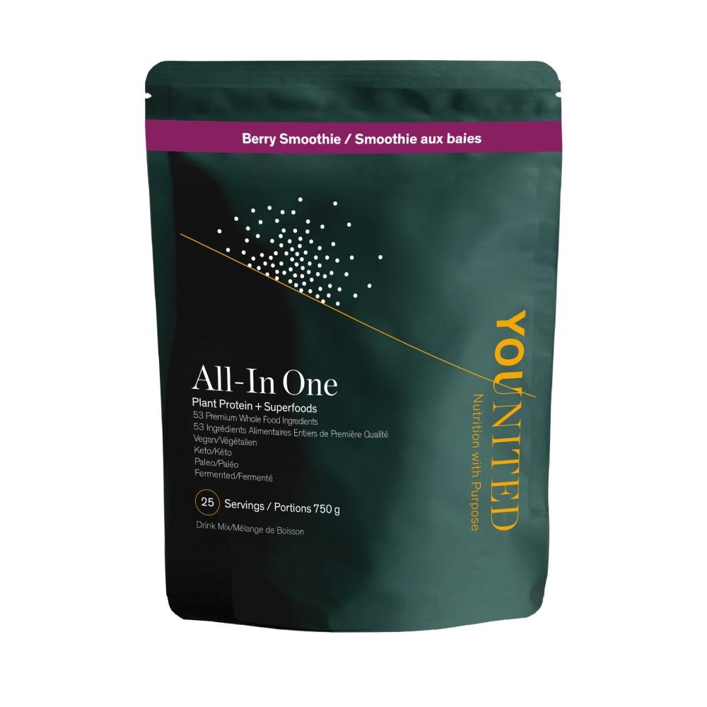 PLANT PROTEIN + SUPERFOODS ALL IN ONE - 750g / BERRY