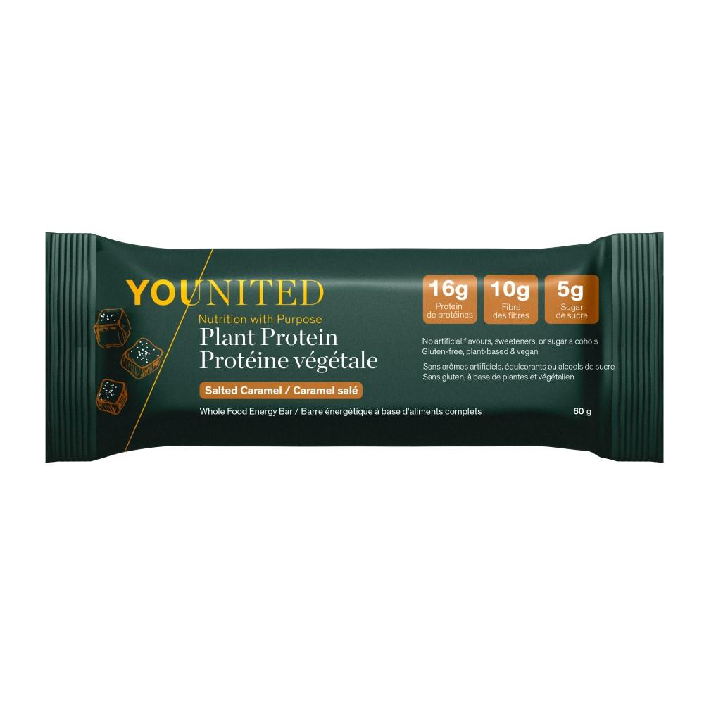 PLANT PROTEIN BAR - SALTED CARAMEL / 60g