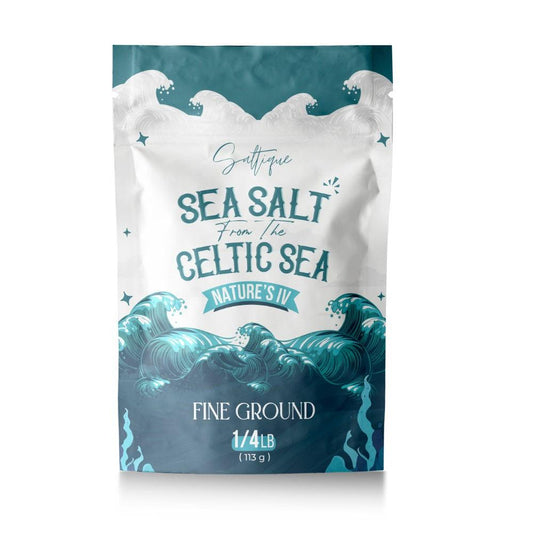 SALTIQUE CELTIC SEA SALT FINE GROUND - 113g