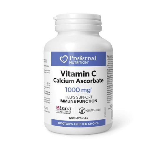 VITAMIN C CALCIUM ASCORBATE - 120 CAPSULES