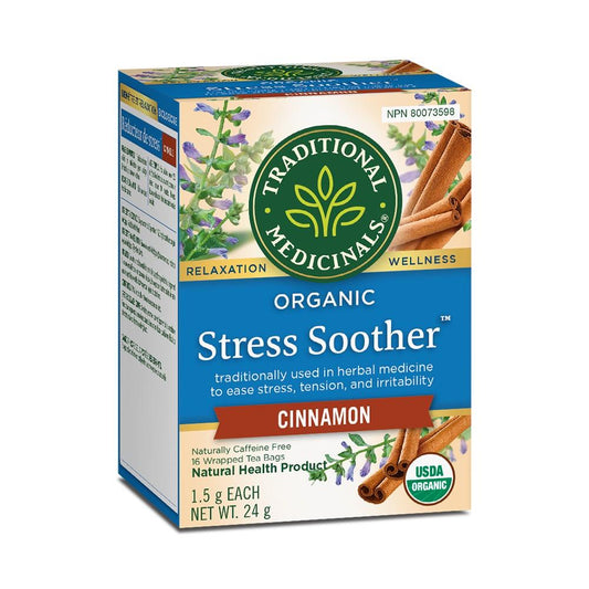 TRADITIONAL MEDICINALS TEA STRESS SOOTHER - 16 BAGS