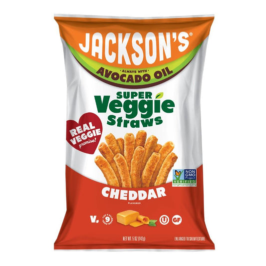 VEGGIE STRAWS - CHEDDAR FLAVOUR / 142g