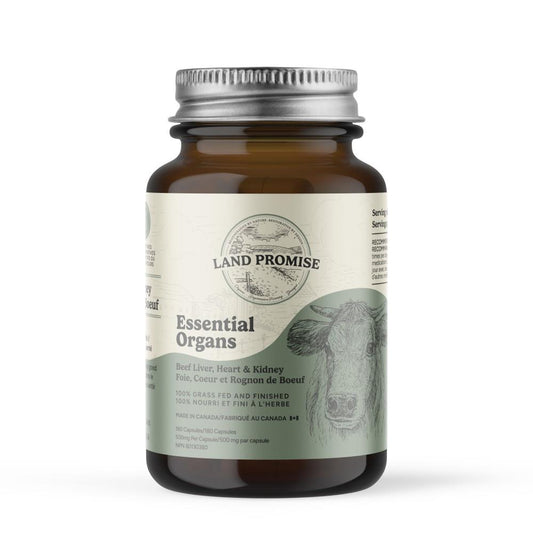 ESSENTIAL ORGANS - 180 CAPSULES